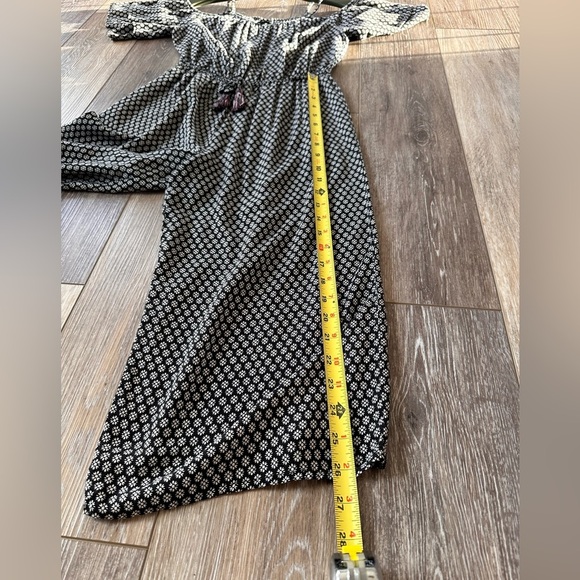 🛍️ art class white floral print jumpsuit . Great condition. - Picture 9 of 11